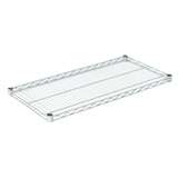 Wire Shelf with Chromate Finish, 18" x 36" redirect to product page